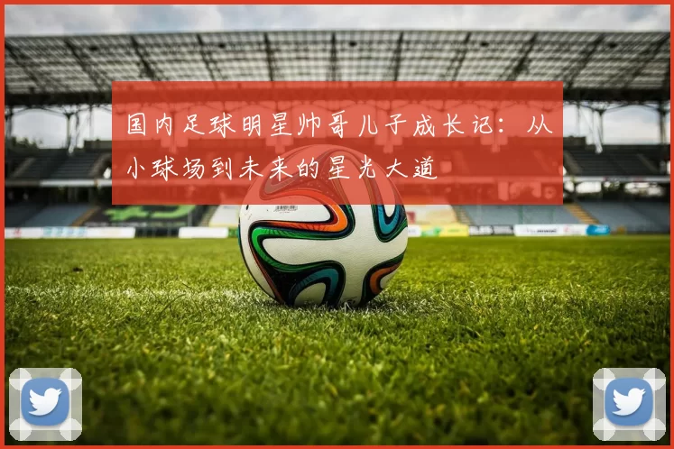 国内足球明星帅哥儿子成长记：从小球场到未来的星光大道
