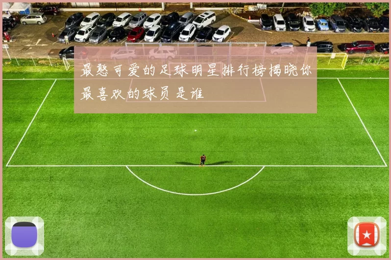 最憨可爱的足球明星排行榜揭晓你最喜欢的球员是谁