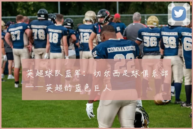英超球队蓝军：切尔西足球俱乐部——英超的蓝色巨人